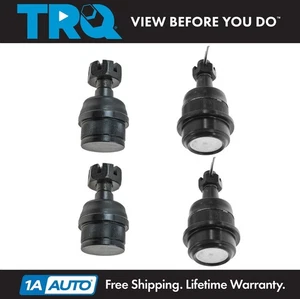 TRQ Ball Joints Upper & LowerSet of 4 for Jeep Grand Cherokee Wrangler Comanche - Picture 1 of 6