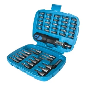 Silverline - Set Pemutar Skru Ratchet & Soket 45pce - Picture 1 of 4