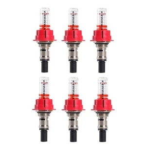 Misuratore di Portata 6 Pezzi per Distributore di Riscaldamento a Pavimento, Portata Visiva 8313 - Foto 1 di 7