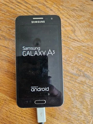 Samsung Galaxy A3 SM-A300FU - 16GB - Midnight Black (Unlocked) Smartphone - Image 1 of 4