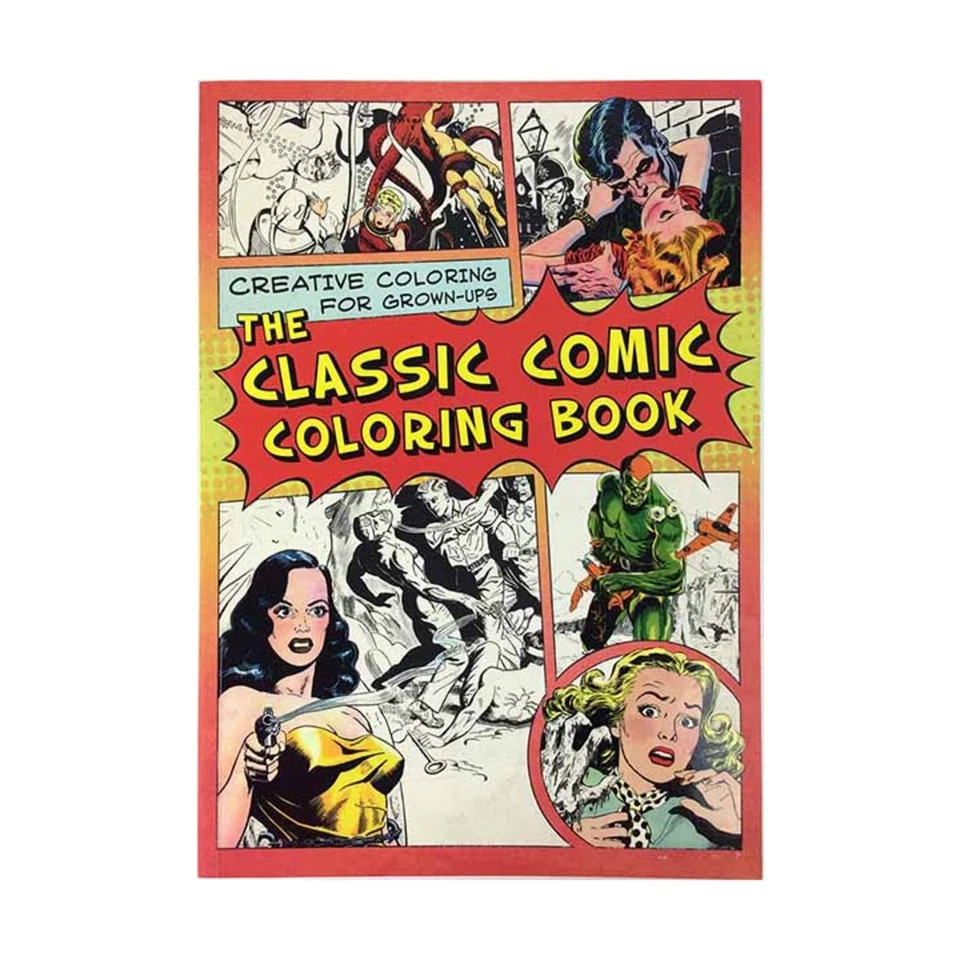 Classic Comic Coloring Book — 第 1/1 张图片