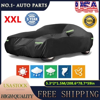 100% Waterproof Car Cover For Chrysler 300 All Weather Resistant Foldable Custom - Image 1 of 4