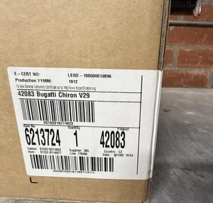 LEGO TECHNIC 42083 - BUGATTI CHIRON - SEALED!! BOX IN A BOX!! UNOPENED!! - Picture 1 of 4
