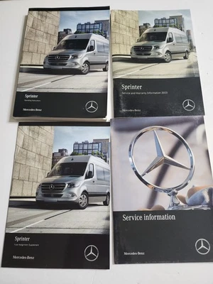 2023 Mercedes Benz Sprinter Truck Owners Manual Set OEM 23 - Image 1 of 2