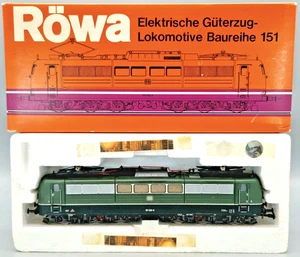 Röwa 1421 HO Elok 151 028-8 in grün -Topzustand - fährt gut inkl. OVP ! - Bild 1 von 20