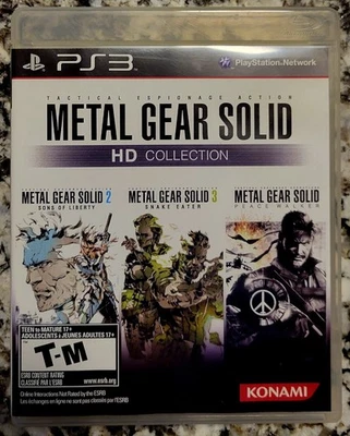 Sony PlayStation 3 PS3: Metal Gear Solid HD Collection,NO MANUAL, FAST SHIPPING  - Image 1 of 4