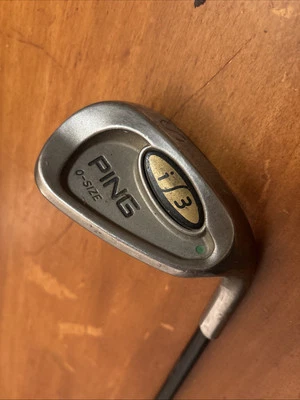 Ping i3 O-Size Green Dot SW Sand Wedge Aldila 350 Series Graphite Regular Golf - Image 1 of 4