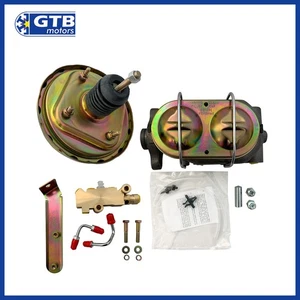 Kits de válvula de hélice de disco de cilindro maestro y refuerzo de freno eléctrico de zinc único de 8" - Imagen 1 de 7