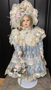 PATRICIA LOVELESS STEINER FACE 24" DOLL GERMAN REPRO ADELINE TORI AWARD 300/2000 - Picture 1 of 18