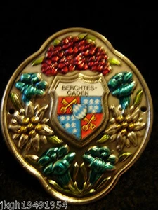 Berchtesgaden Deutschland Neu Schild Reittier Abzeichen Stocknagel Wandermedaillon G9963 - Bild 1 von 1