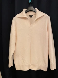 Banana Republic Sz X Lg Sailor Nautical Sweater Top Anchor On Back Unisex - Picture 1 of 6