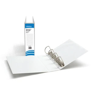 A4 White Presentation Folders Ring Binder 4D Binders 4 Rings Sizes 16mm to 65mm - Picture 1 of 11