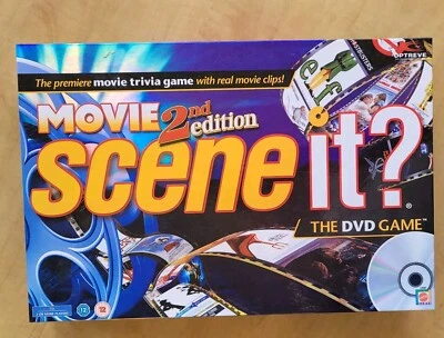 Mattel 2007 Movie 2nd Edition Scene It DVD Game Used Complete  - Image 1 of 4