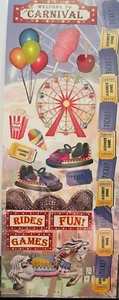 Pegatinas temáticas de carnaval de recuerdos ~ planas ~ ¡muy bonitas! ¡Envío rápido! - Imagen 1 de 1