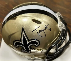 Minicasco autografiado por Taysom Hill New Orleans Saints JsA regular - Imagen 1 de 1