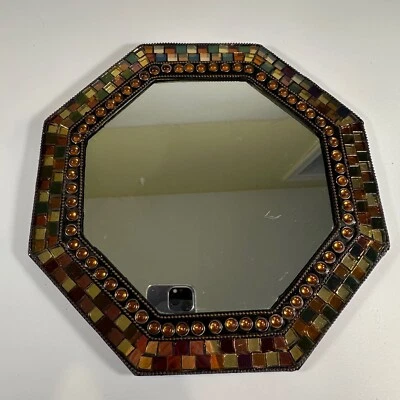 Espejo/bandeja de mosaico PartyLite Global Fusion 12" Foto 1 de 4