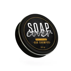 Black Soap for Gray Hair, Gray Coverage Soap, Reverse Grey Hair Bar, Hair Darke - Picture 1 of 12