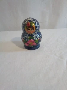 Russian Nesting dolls stacking 5 Parts, Ladybug. Matryoshka hand painted. - Picture 1 of 20