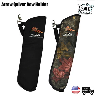 Portable Arrow Quiver Bow Holder Easy Carrier Bag Target Shooting Outdoor Hunter - Image 1 of 4