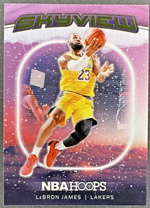 LeBron James 2024-25 Panini Hoops Skyview Winter #17 Lakers - Foto 1 di 2