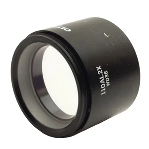 Olympus 110AL2X Auxiliary Objective Lens, 2.0x Mag., 38mm Working Distance - Picture 1 of 9