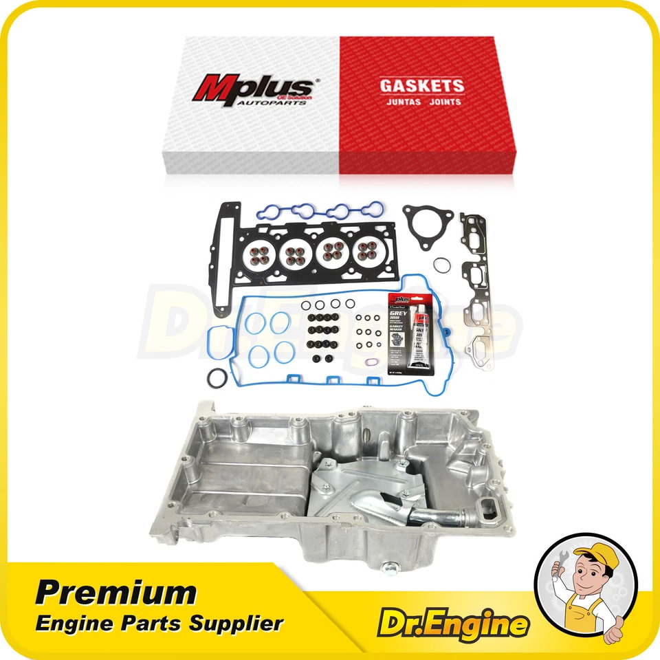 Juego de juntas de culata para cárter de aceite Chevrolet Cobalt HHR Pontiac G5 2007-2008 2,2 L Foto 1 de 4
