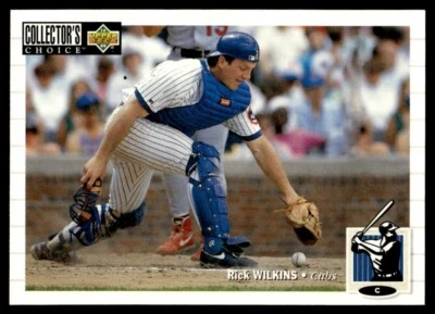 1994 Collector's Choice #297 Rick Wilkins Chicago Cubs - Image 1 of 2