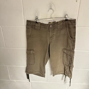 Vintage O'Neill Shorts Mens W30 Brown Cargo Surfer Skater Baggy Y2K Surf 00s - Picture 1 of 12