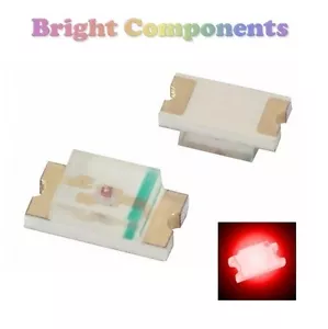 10 x 0805 Red LED (SMD) - Ultra Bright - UK Seller - Picture 1 of 1