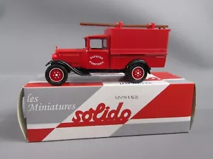 A838 Solido Hachette Citroën C4F 1930 Genieri Pompieri 1:43 + Scatola - Foto 1 di 14