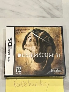 Dementium II (Nintendo DS) NEW SEALED Y-FOLD NEAR-MINT, SUPER RARE! - Picture 1 of 3