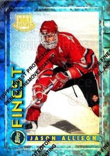 1994-95 Finest Refractors #154 Jason Allison