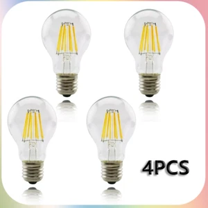 4PCS E27 8W LED Bulb Filament Vintage Edison Light 220V Lighting cold white - Picture 1 of 4