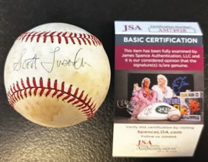 Scott Lasorda JSA Palla Autografata Autenticata CM 908 - Foto 1 di 4