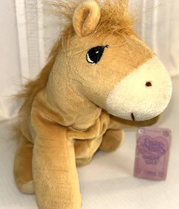 Etiqueta Enesco Precious Moments Colas Tender Peso Dorado 8" Ojos Cosidos en Poni - Imagen 1 de 5