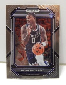 Dariq Whitehead Duke University 2023-24 Panini Prizm Card 25 (C) - Bild 1 von 2