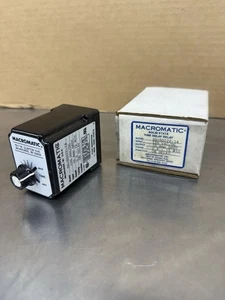 Macromatic SS-50222-14 Solid State Time Delay Relay 120v 8 Pin Round New - Picture 1 of 6