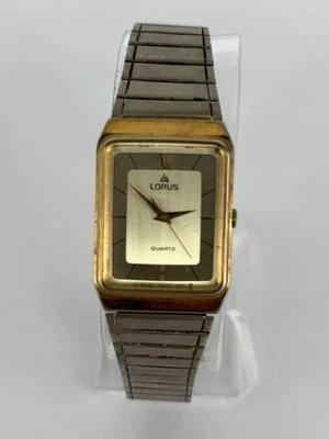 Reloj de cuarzo Lorus Y131-5250 25 mm tono plata/oro de colección con pulsera y batería Foto 1 de 4