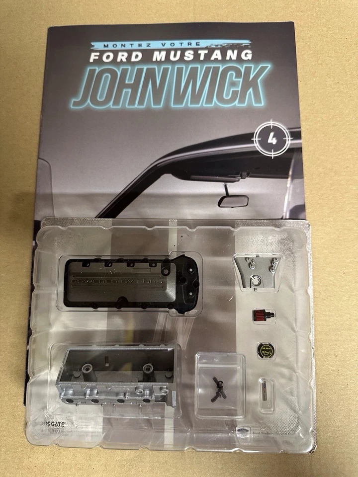 Ford Mustang Mach 1 1969 John Wick Altaya 1/8 N 4 - Immagine 1 di 1