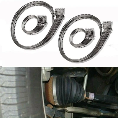 Kit de serrage joint à sertir ensemble de bottes en acier inoxydable petits et - Photo 1/4