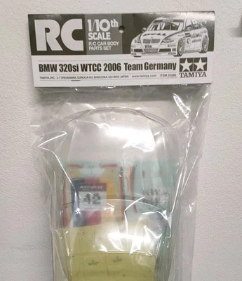 Tamiya Rc 1/10 Bmw 320si WTCC 2006 Team Germany Body Set - Immagine 1 di 4