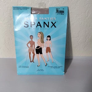 Spanx Power Höschen nackt Größe E Performance Schlankmacher Unterwäsche Shapewear neu neu in Verpackung - Bild 1 von 5
