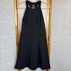 Vestido Prana Calexico Mujer Pequeño Negro Elastizado Mecha Humedad Caminata Ropa Activa - Imagen 1 de 10