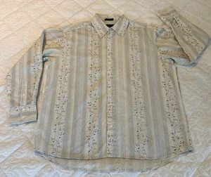 Marc Edward’s Men’s Long Sleeve Button Up Shirt Size L - Picture 1 of 11