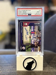 2024 Panini Instant Lionel Messi Copa America Auto No.31 4/10 PSA 9 Auto 10 - Picture 1 of 7