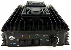 RM KL-505V BLACK AMPLIFICATORE LINEARE HF 300W - 12V CON VENTOLE - Photo 1/1
