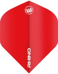 Winmau Rhino Standard Red Dart Flights (5 sets) - Picture 1 of 1