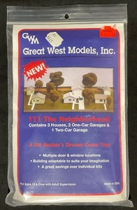 HO Scale GWM - #111 The Neighborhood Model RR Kits- New! - Picture 1 of 2