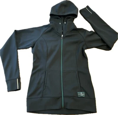 Bontrager Women’s Full Zip Cycling Jacket Hooded Reflective Fleece-lined Small - Image 1 of 4