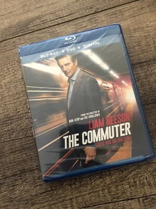 The Commuter (Blu-Ray+DVD)NEW NO SLIP Liam Neeson Digital Expired - Picture 1 of 2